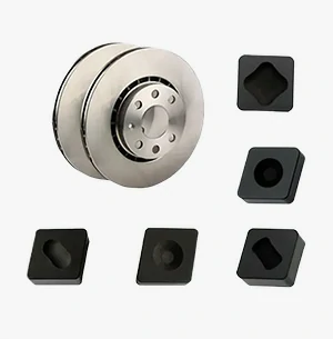 CBN Inserts Machining Brake Disc