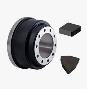 CBN Inserts Machining Brake Drum