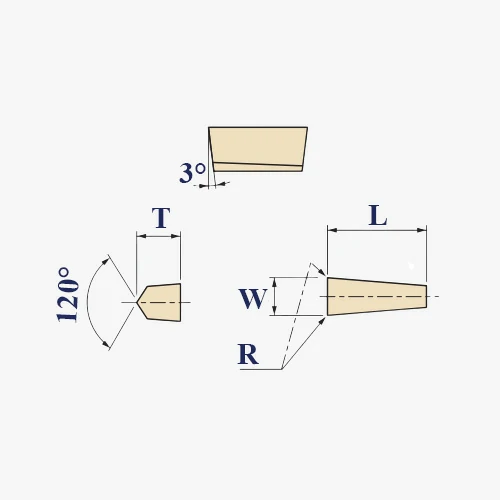 GWG Grooving Inserts